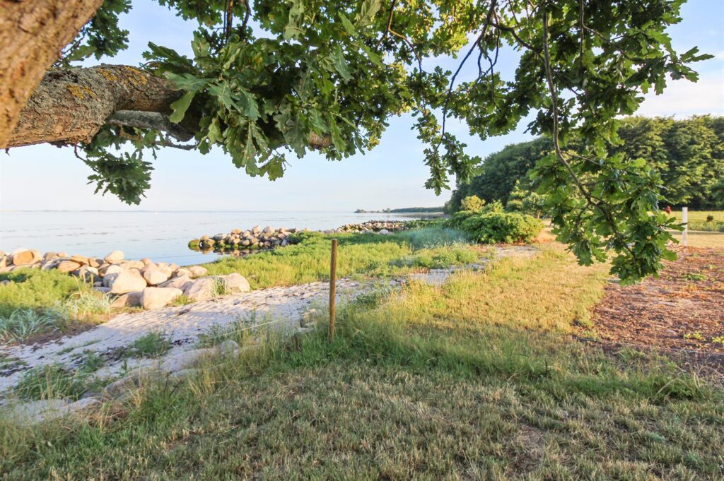 Träumen Sie von einem unvergesslichen Urlaub direkt am Meer? Dann ist dieses charmante Ferienhaus in Dänemark, genauer gesagt in Oure, genau das Richtige für Sie! Nur 10 Meter trennen Sie hier vom sanften Rauschen der Wellen und dem feinen Sandstrand – ein Paradies für Badefreunde und Naturliebhaber.

Unser Küstenhaus bietet mit 45 m² Wohnfläche und einem 320 m² großen Grundstück genügend Platz für bis zu 4 Personen. Das 2018 erbaute Haus ist modern und komfortabel eingerichtet. Genießen Sie entspannte Abende vor dem Kaminofen oder auf der 50 m² großen, teilweise überdachten Terrasse. Ein Sandkasten sorgt für Spaß bei den kleinen Gästen.

Im Inneren erwartet Sie ein gemütliches Wohnambiente mit Fußbodenheizung, WLAN und einem Fernseher, der eine Vielzahl an dänischen, schwedischen, norwegischen und deutschen Sendern bietet. Für Unterhaltung sorgen zusätzlich eine Musikanlage sowie ein CD- und DVD-Spieler. Die voll ausgestattete Küche lässt keine Wünsche offen: Hier finden Sie einen Kühlschrank, einen Gefrierschrank, einen Geschirrspüler, eine Mikrowelle und 4 Induktions-Kochzonen.

Die beiden Schlafzimmer sind mit Doppelbetten ausgestattet und bieten Platz für erholsame Nächte. Das Badezimmer ist mit einer Dusche ausgestattet, und eine Waschmaschine sowie ein Trockner stehen ebenfalls zur Verfügung. Ein besonderes Highlight ist der traumhafte Meerblick, den Sie von Ihrem Urlaubsdomizil aus genießen können.

Dieses Strandhaus ist ideal für Familien oder Paare, die einen entspannten Urlaub suchen. Auch Ihr Haustier ist bei uns herzlich willkommen. Für zusätzlichen Komfort sorgt eine energiesparende Wärmepumpe.

Dänemark.de bietet Ihnen nicht nur dieses wunderschöne Ferienhaus, sondern auch eine Bestpreisgarantie und den Dänemark.de-Bonus bei jeder Buchung. Treten Sie unserer Community auf Instagram bei und profitieren Sie von Inspirationen, Gutscheinen und Gewinnspielen!

Bitte beachten Sie: Das Ferienhaus wird nicht an Jugendgruppen unter 25 Jahren vermietet. Rauchen ist im Haus nicht gestattet. Eine Endreinigung kann optional hinzugebucht werden.

Buchen Sie jetzt Ihr persönliches Paradies und erleben Sie einen unvergesslichen Urlaub in diesem wunderschönen Ferienhaus in Dänemark!