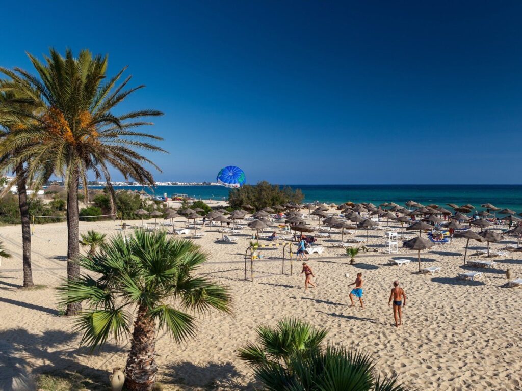 Strandhotel in Tunesien mit direkter Strandlage in Hammamet