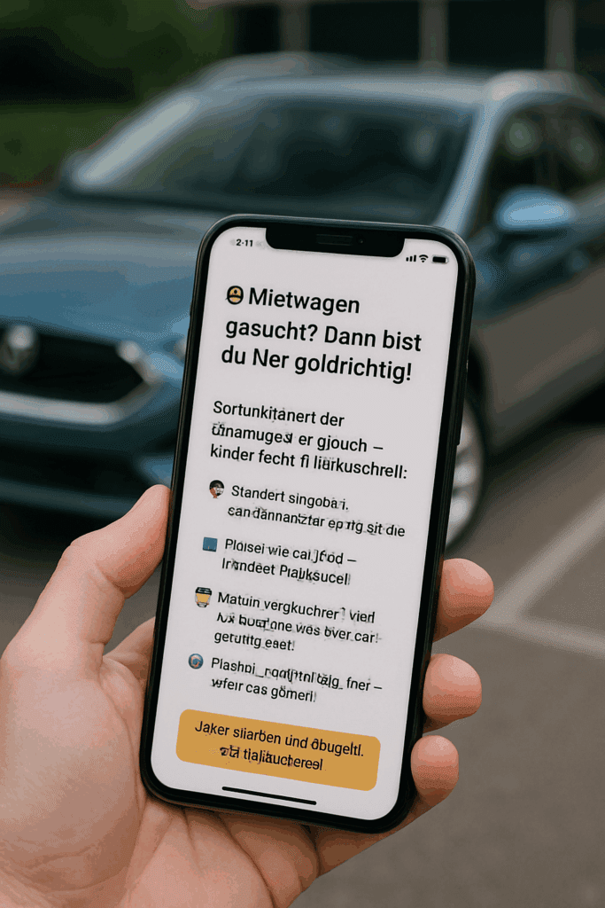 Paar lädt Koffer in Leihwagen – Urlaub mit Mietwagen günstig starten