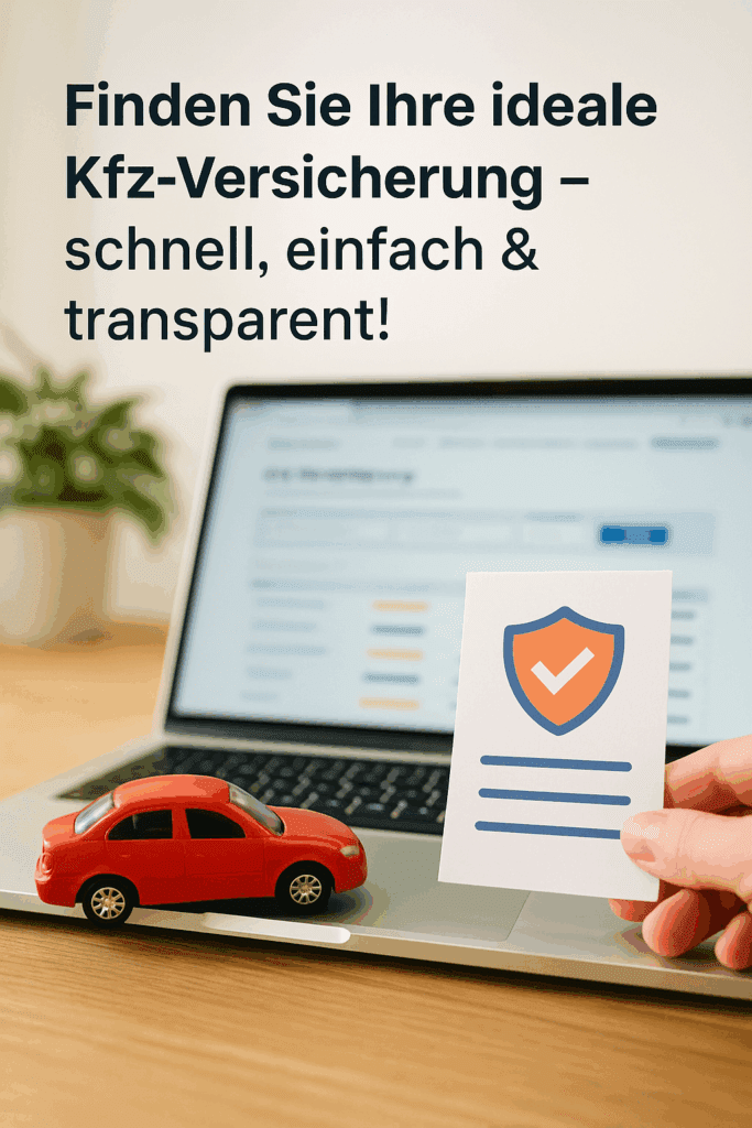 Kfz-Versicherung Glücklicher Autofahrer mit Autoschlüssel präsentiert Vorteile der Kfz-Versicherung – ideal für Online-Vergleich und Versicherungswechsel