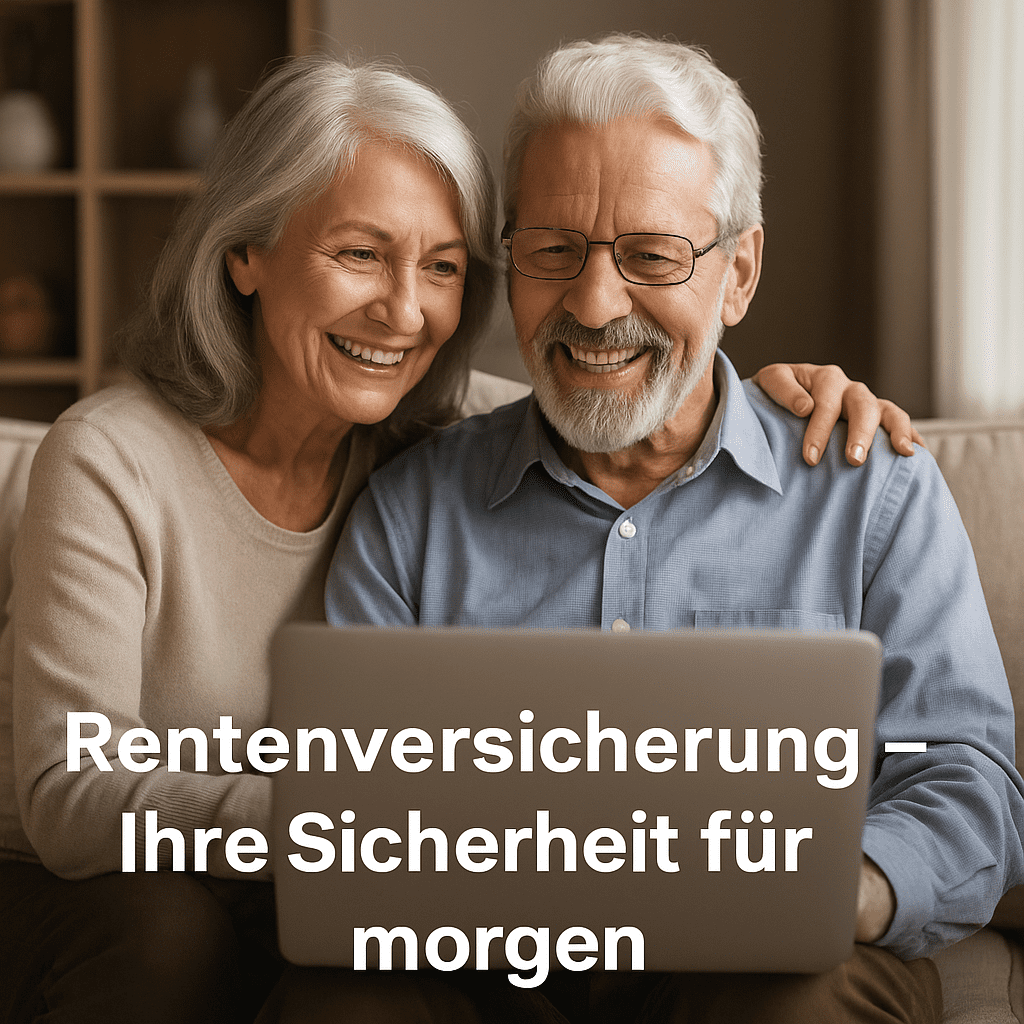 Rentenversicherung Älteres Paar mit Rentenversicherungsunterlagen im Park – Symbolbild für entspannte Altersvorsorge.