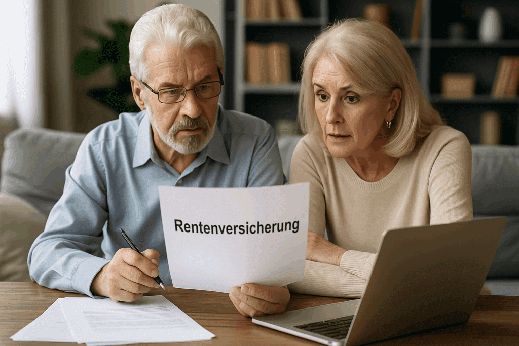 Rentenversicherung Älteres Ehepaar genießt gemeinsam den Ruhestand – Sicherheit durch private Rentenversicherung