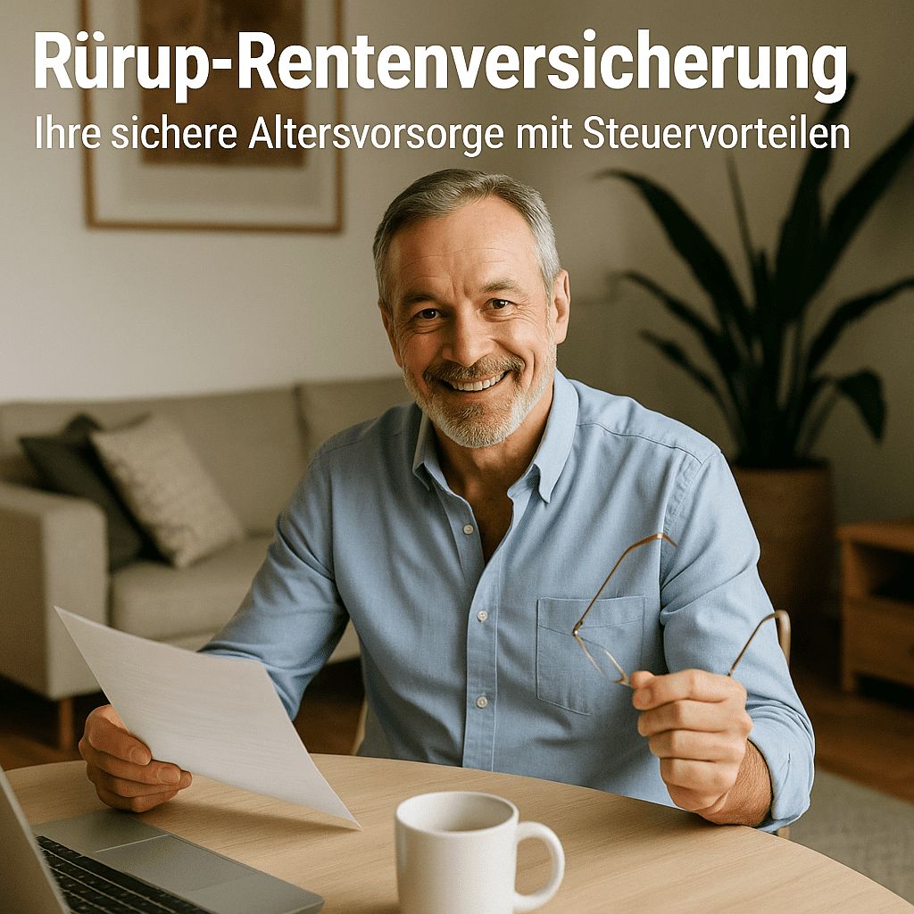 Rürup-rentenversicherung Älterer Mann blickt zufrieden aus dem Fenster – Sicherheit durch die Rürup-Rentenversicherung im Ruhestand