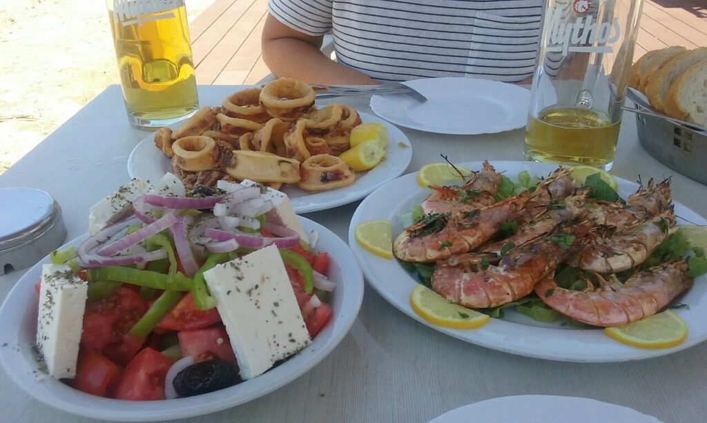Mediterrane Spezialitäten im Restaurant des COOEE Mediterranean Beach Hotels