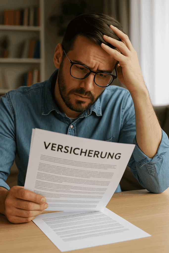 Sachversicherungen Papierhaus mit Familienfiguren auf Homeowners Insurance Vertrag – Symbolbild für Wohngebäudeversicherung